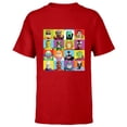 thumbnail image 1 of Marvel Spider-Man: Beyond Amazing Vintage Retro Villains - Short Sleeve T-Shirt for Kids - Customized-Red, 1 of 5