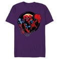 thumbnail image 1 of Marvel Spider-Man: Beyond Amazing Web-Slinger - Short Sleeve Blended T-Shirt for Adults - Customized-Purple, 1 of 5