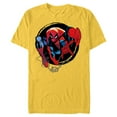 thumbnail image 1 of Marvel Spider-Man: Beyond Amazing Web-Slinger - Short Sleeve Blended T-Shirt for Adults - Customized-Yellow, 1 of 5