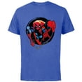 thumbnail image 1 of Marvel Spider-Man: Beyond Amazing Web-Slinger - Short Sleeve Cotton T-Shirt for Adults - Customized-Royal Heather, 1 of 5