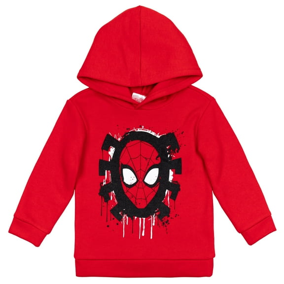 Marvel Spider-Man Big Boys Fleece Hoodie Toddler to Big Kid