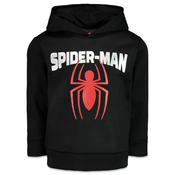 Marvel Spider-Man Big Boys Fleece Pullover Hoodie Toddler to Big Kid