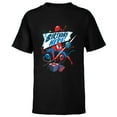 thumbnail image 1 of Marvel Spider-Man Birthday Hero - Short Sleeve T-Shirt for Kids - Customized-Black, 1 of 5