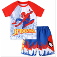 thumbnail image 1 of Marvel Spider-Man Boys 2 Pieces Swimsuit UFP50+ Rash Guard Shirts & Swim Trunks Bathing Suits Set Sizes 2-13, 1 of 9