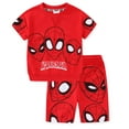 thumbnail image 1 of Marvel Spider-Man Boys French Terry T-Shirt and Shorts (Boys), 2 Piece Set, Sizes 3T-10, 1 of 7
