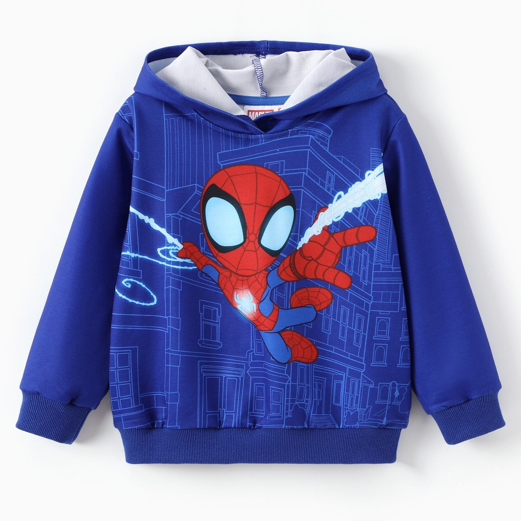 ᐅ United Labels® Sweatshirt Marvel Spiderman Hoodie Für Jungen - Kapuzenpullover Pullover Rot