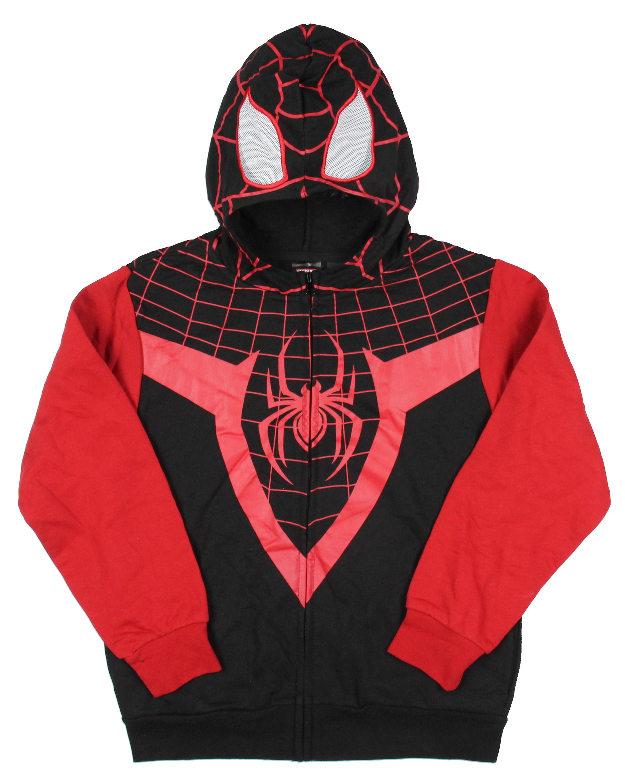 Spiderman Fully Zipped Hoodie Marvel Spiderman Spider Man Zipper