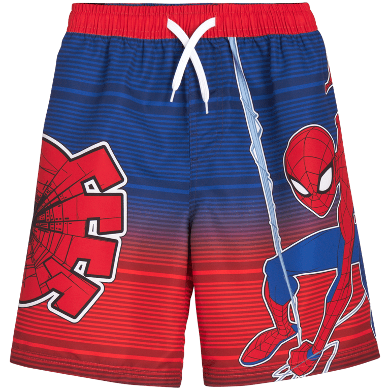  Marvel Spider-Man Toddler Boys Swim Trunks Bathing