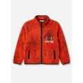 thumbnail image 1 of Marvel Spider-Man Boys' Allover Print Fleece Zip Up Jacket, Size XS-XL, 1 of 4