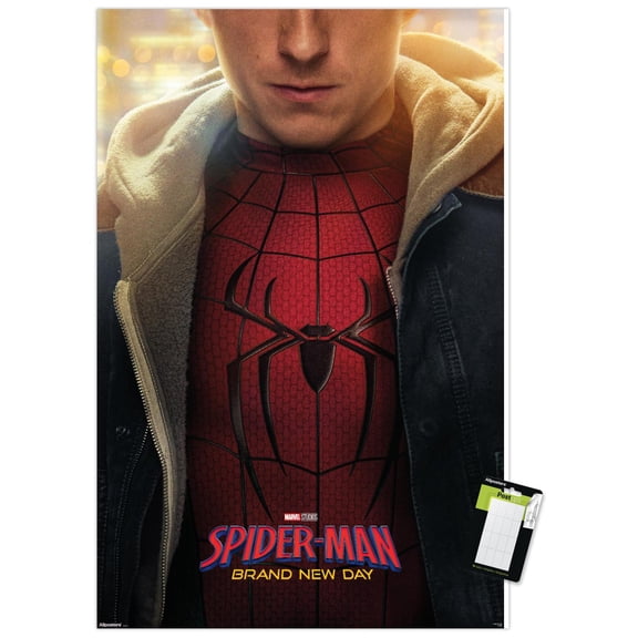 Marvel Spider-Man: Brand New Day (2026) - Peter One Sheet Wall Poster, 22.375" x 34"