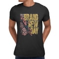 thumbnail image 1 of Marvel Spider-Man Brand New Day Men's Gold Classic T-Shirt (Black, S-XXXL), 1 of 4