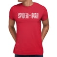 thumbnail image 1 of Marvel Spider-Man Brand New Day Men's Spidey Web Logo Fill T-Shirt (Red, S-XXXL), 1 of 4