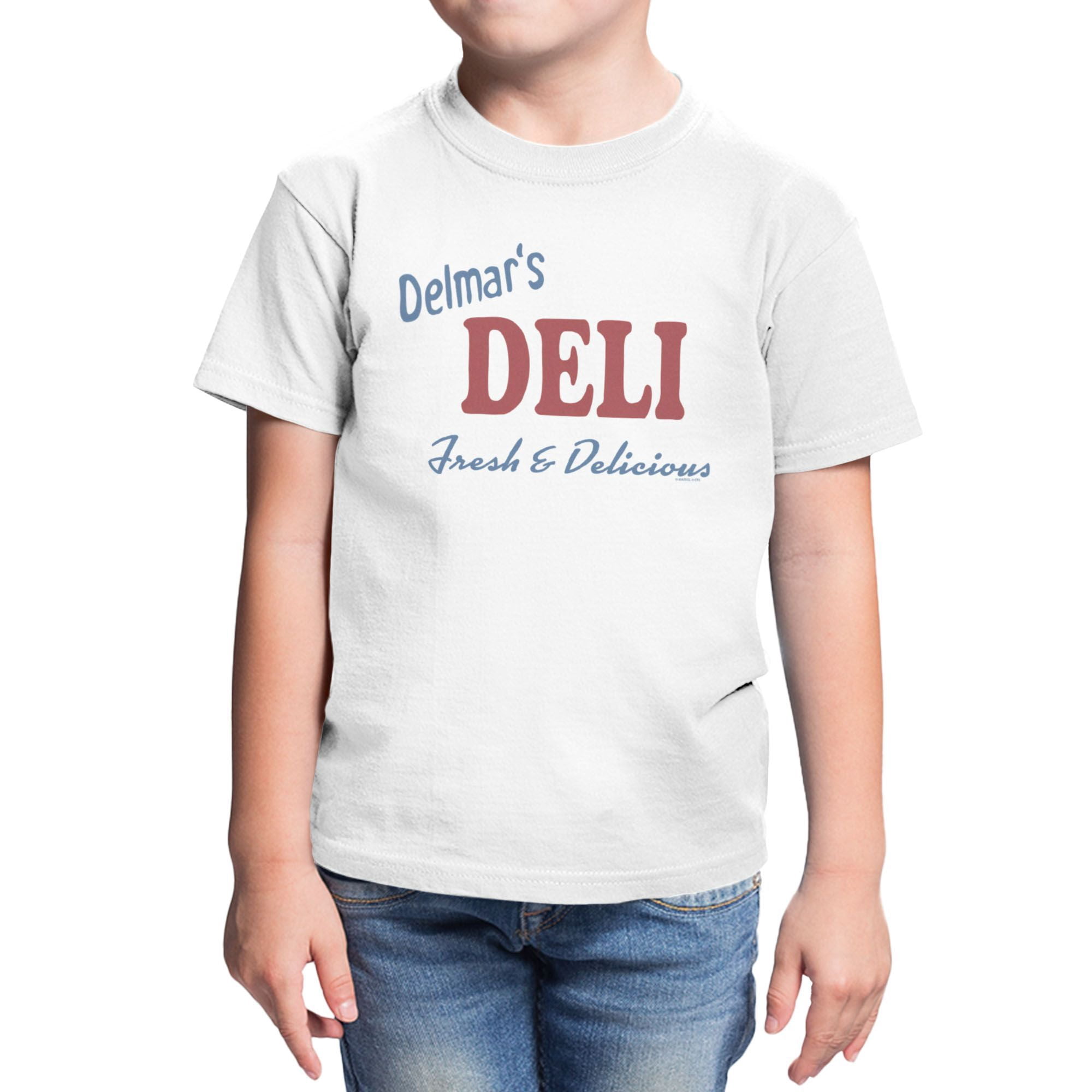 MARVEL スパイダーマン Delmar's DELI Tシャツ L　ホワイト Marvel Spider-Man Brand New Day Youth Delmar's Deli Logo T-Shirt