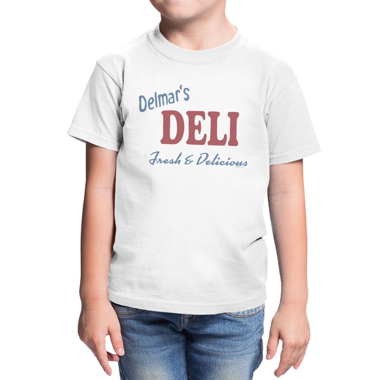 Marvel Spider-Man Brand New Day Youth Delmar's Deli Logo T-Shirt