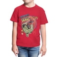 thumbnail image 1 of Marvel Spider-Man Brand New Day Youth Hulk Mayhem In Manhattan T-Shirt (Red, XS-XL), 1 of 4