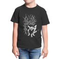 thumbnail image 1 of Marvel Spider-Man Brand New Day Youth Line Art Spidey Pose T-Shirt (Black, XS-XL), 1 of 4