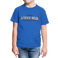 thumbnail image 1 of Marvel Spider-Man Brand New Day Youth Movie Logo T-Shirt (Royal, XS-XL), 1 of 4
