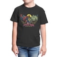 thumbnail image 1 of Marvel Spider-Man Brand New Day Youth One Against Four Wing Panels T-Shirt (Black, XS-XL), 1 of 4