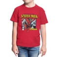 thumbnail image 1 of Marvel Spider-Man Brand New Day Youth Spidey New Comic Swing T-Shirt (Red, XS-XL), 1 of 4