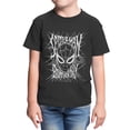 thumbnail image 1 of Marvel Spider-Man Brand New Day Youth Web Mask Portrait T-Shirt (Black, XS-XL), 1 of 4