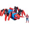 Marvel Spider-Man Car Playset with Blast Feature and Action Figure for