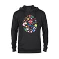 thumbnail image 1 of Marvel Spider-Man Cartoon Easter Egg - Pullover Hoodie for Adults - Customized-Black, 1 of 5