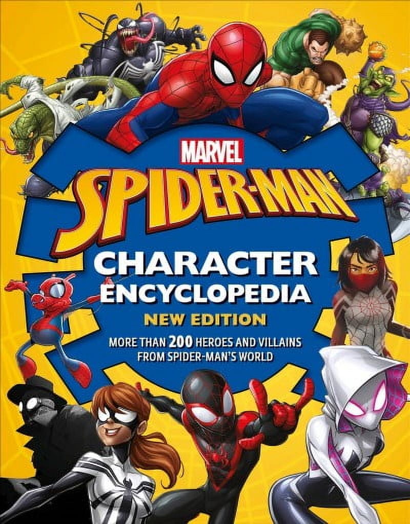 マーベル・キャラクター大事典【MARVELCorner】マーベル　おまけ　DVD Marvel Spider-Man Character Encyclopedia New Edition