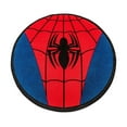 thumbnail image 1 of Robe Factory RBF-13682-C Marvel Spider-Man Chest Logo Round Printed Area Rug | 52 Inches, 1 of 4