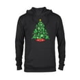 thumbnail image 1 of Marvel Spider-Man Christmas Tree Holiday - Pullover Hoodie for Adults – Customized-Black, 1 of 5