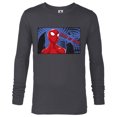 thumbnail image 1 of Marvel Spider-Man Class of 2023 Graduation Comic - Long Sleeve T-Shirt for Men - Customized-Charcoal Heather, 1 of 5