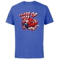 thumbnail image 1 of Marvel Spider-Man Class of 2023 Graduation Spidey Symbol - Short Sleeve Cotton T-Shirt for Adults - Customized-Royal Heather, 1 of 5