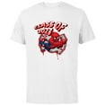 thumbnail image 1 of Marvel Spider-Man Class of 2023 Graduation Spidey Symbol - Short Sleeve Cotton T-Shirt for Adults - Customized-White, 1 of 5