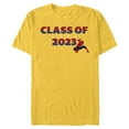 thumbnail image 1 of Marvel Spider-Man Class of 2023 Graduation Web Letters - Short Sleeve Blended T-Shirt for Adults - Customized-Yellow, 1 of 5