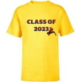 thumbnail image 1 of Marvel Spider-Man Class of 2023 Graduation Web Letters - Short Sleeve T-Shirt for Kids - Customized-Yellow, 1 of 5