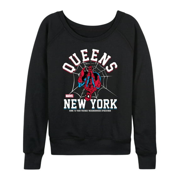 Marvel Spider-Man - Collegiate - Ladies French Terry Pullover Sweatshirt