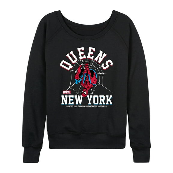 Marvel Spider-Man - Collegiate - Ladies French Terry Pullover Sweatshirt