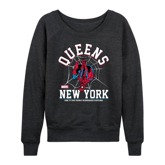 Marvel Spider-Man - Collegiate - Ladies French Terry Pullover Sweatshirt