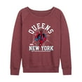 thumbnail image 1 of Marvel Spider-Man - Collegiate - Ladies French Terry Pullover Sweatshirt, 1 of 5