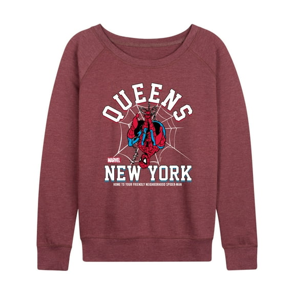 Marvel Spider-Man - Collegiate - Ladies French Terry Pullover Sweatshirt