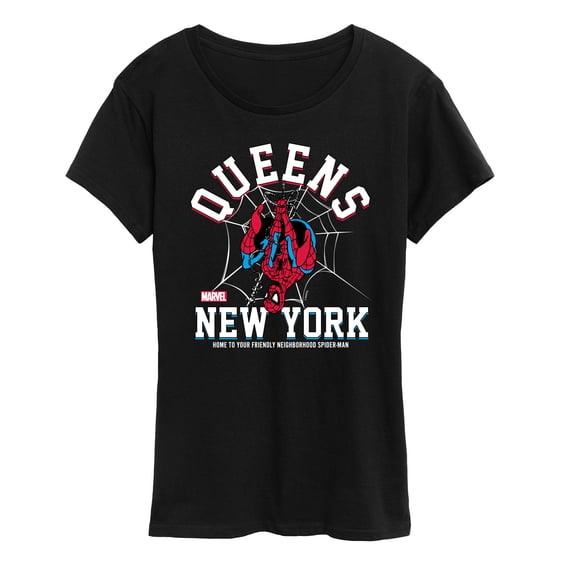 Marvel Spider-Man - Collegiate - Ladies Short Sleeve Graphic T-Shirt