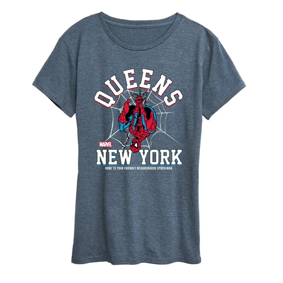 Marvel Spider-Man - Collegiate - Ladies Short Sleeve Graphic T-Shirt