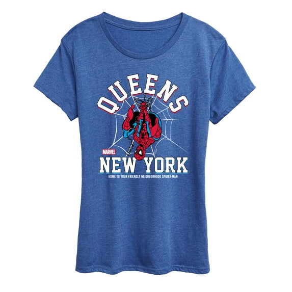 Marvel Spider-Man - Collegiate - Ladies Short Sleeve Graphic T-Shirt