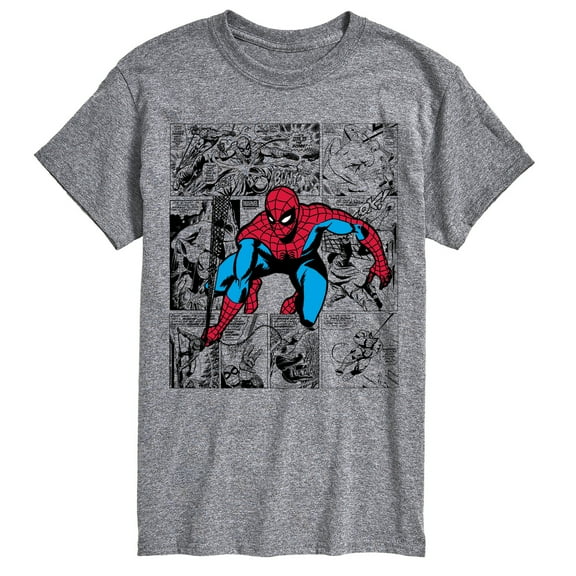 Marvel - Spider-Man Comic Jump - Men's Short Sleeve Graphic T-Shirt