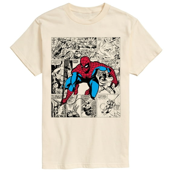 Marvel - Spider-Man Comic Jump - Men's Short Sleeve Graphic T-Shirt