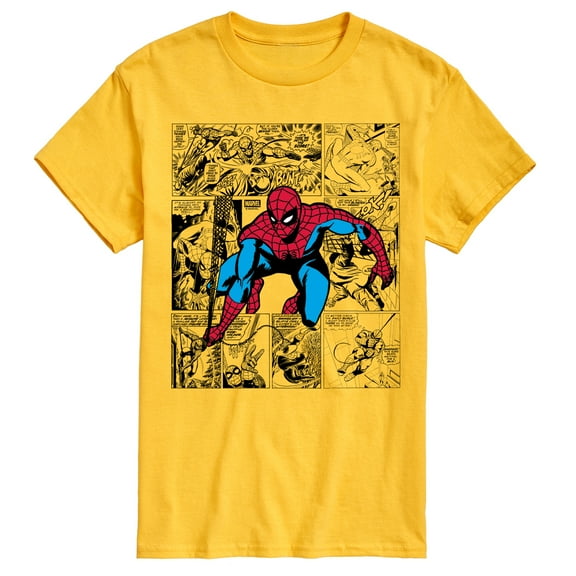 Marvel - Spider-Man Comic Jump - Men's Short Sleeve Graphic T-Shirt