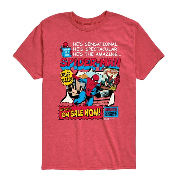 Marvel - Spider-Man Comic - Youth Short Sleeve Graphic T-Shirt