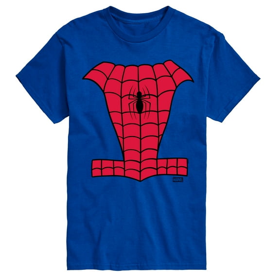 Marvel - Spider Man Costume - Men's Short Sleeve Graphic T-Shirt