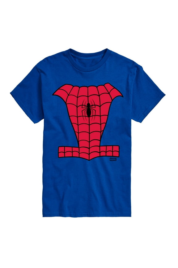 - Spider Man Costume - Men's Short Sleeve Graphic T-Shirt