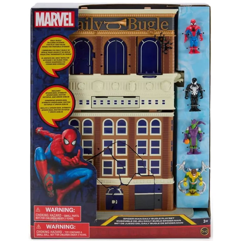 Marvel Spider-Man Daily Bugle Playset - Walmart.com