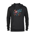 thumbnail image 1 of Marvel Spider-Man Deck The Walls Holiday - Pullover Hoodie for Adults- Customized-Black, 1 of 5